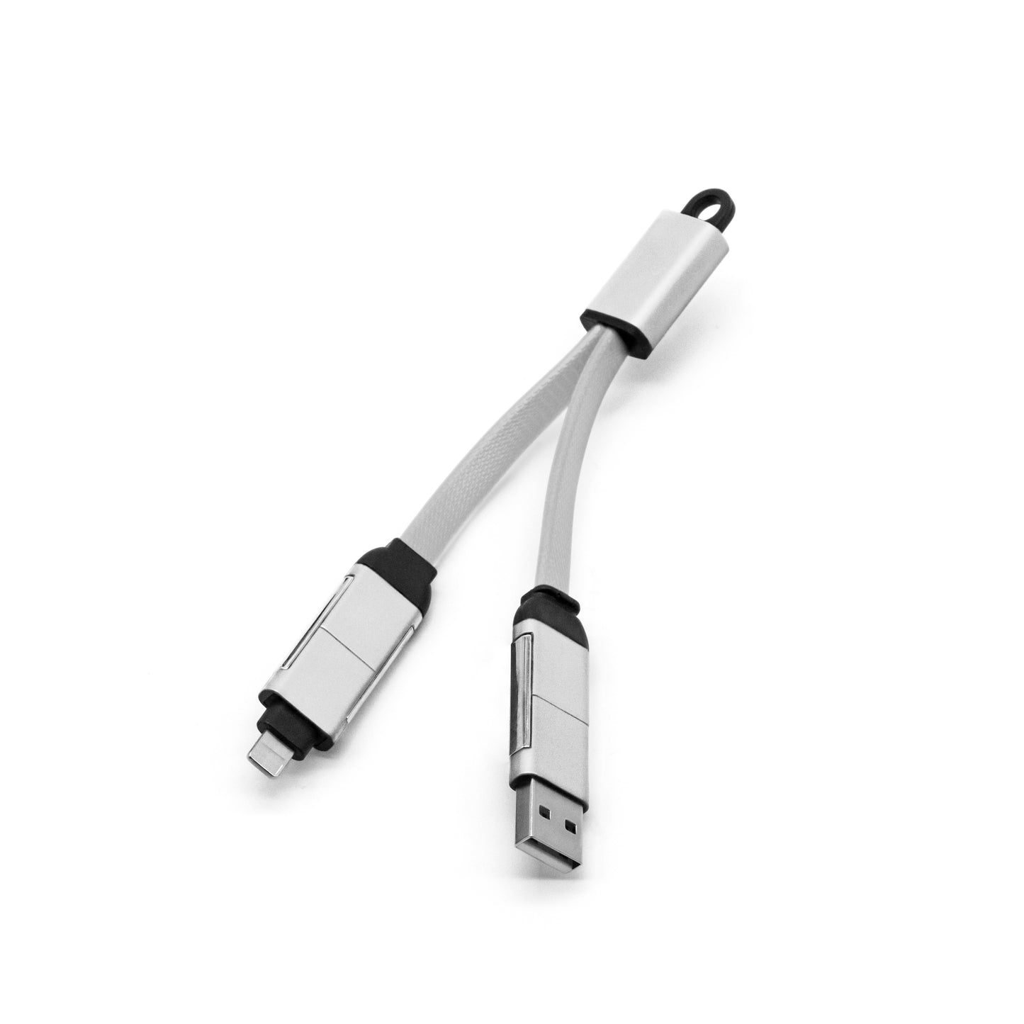 T-K07 4-in-1 keychain data cable (fast charging) (charging + data transmission + keychain)