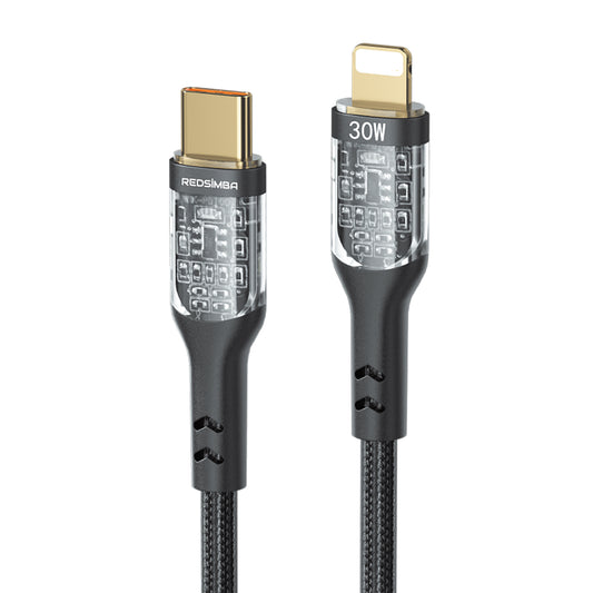 CP337 Transparent shell cable C-L 1.2m
