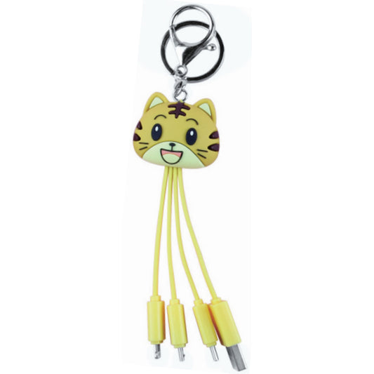 AT04 Tiger Keychain 3In1 Cable