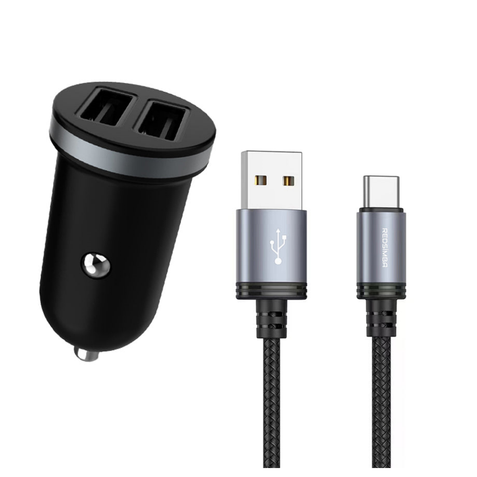 CS302-AC Car Dual USB Charger 2PORT USB-A