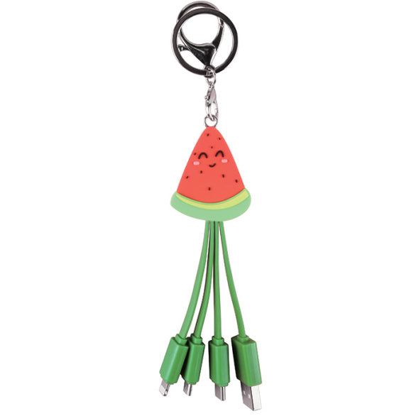 FT01 Watermelon Keychain 3In1 Cable