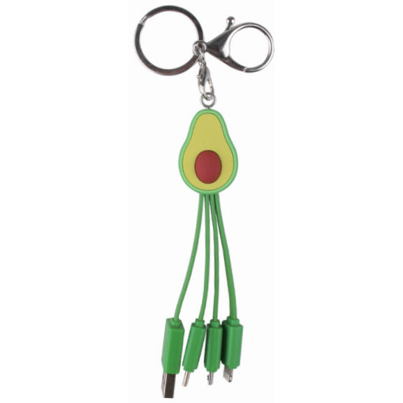 FT04 Avocado Keychain 3In1 Cable