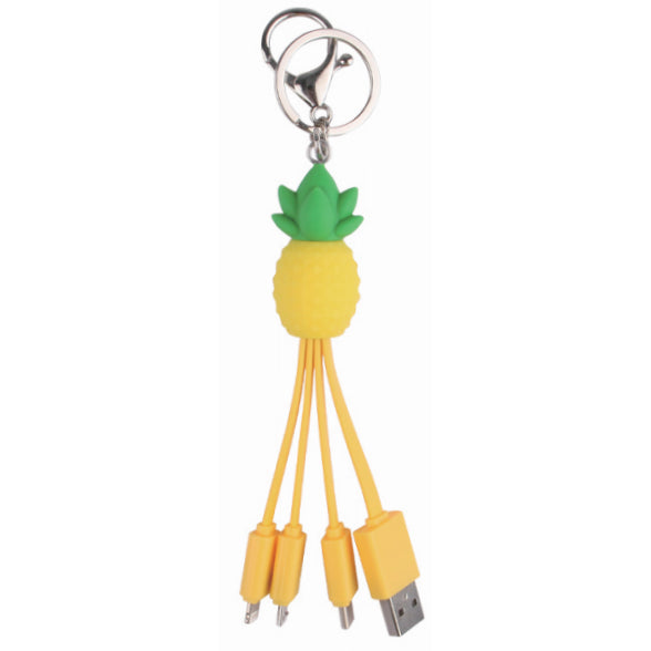 FT05 Pineapple Keychain 3In1 Cable